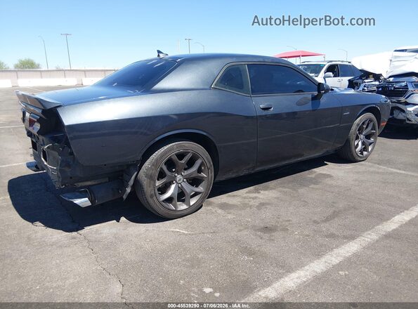 2C3CDZBT6JH241267 2018 DODGE CHALLENGER Gray Trasero derecho
