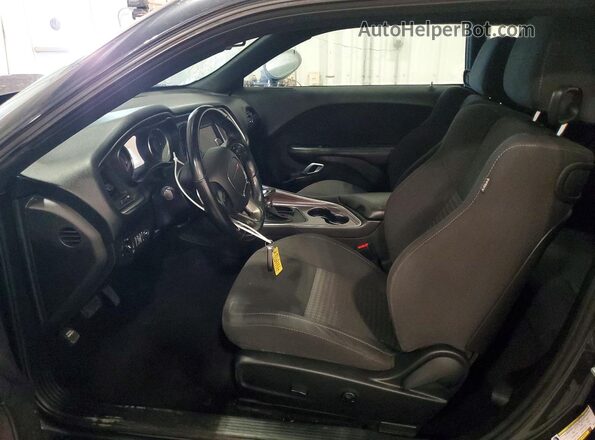 2C3CDZBT6KH659636 2019 DODGE CHALLENGER Charcoal წინა სალონის ხედი