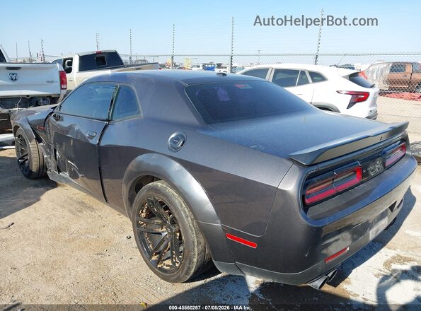 2C3CDZBT6NH109258 2022 DODGE CHALLENGER Gray Հետևի ձախ