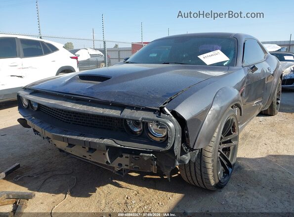 2C3CDZBT6NH109258 2022 DODGE CHALLENGER Gray Դիմացի տեսք