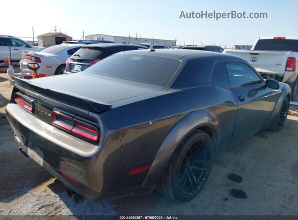 2C3CDZBT6NH109258 2022 DODGE CHALLENGER Gray Հետևի աջ