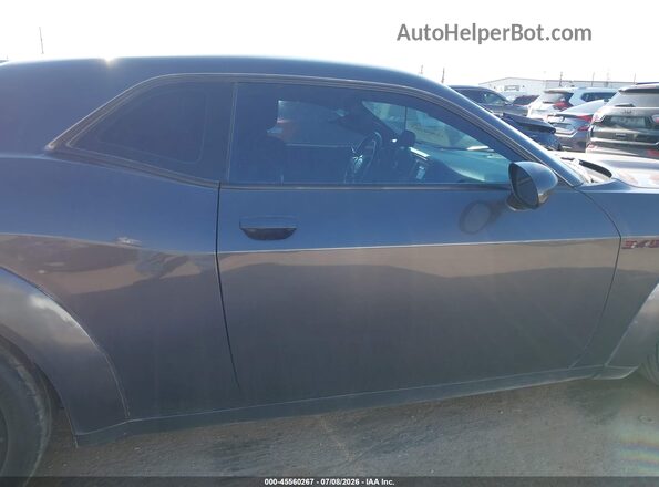 2C3CDZBT6NH109258 2022 DODGE CHALLENGER Gray Սալոնի 360 աստիճան տեսք