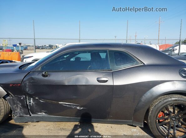 2C3CDZBT6NH109258 2022 DODGE CHALLENGER Gray 