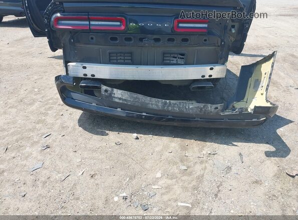 2C3CDZBT7JH265383 2018 DODGE CHALLENGER Черный Вид щитка приборов