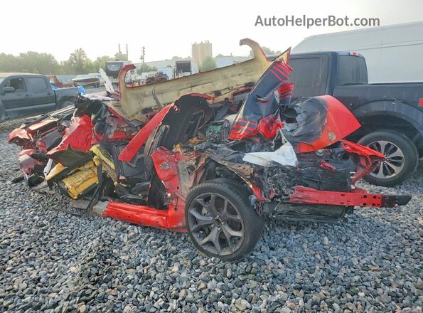2C3CDZBT7JH270616 2018 DODGE CHALLENGER Красный Передняя правая четверть