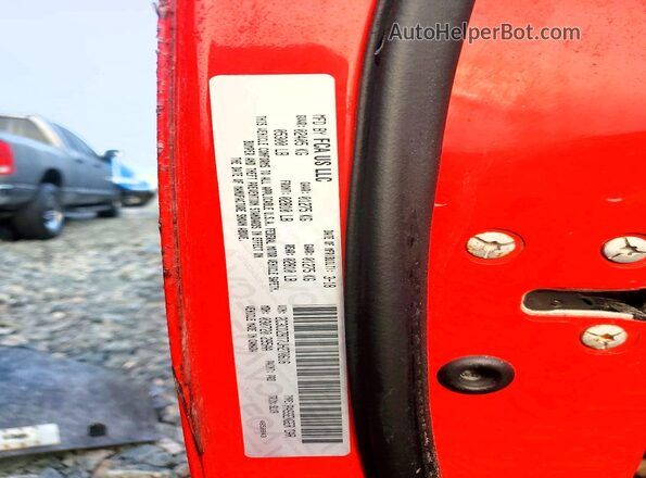 2C3CDZBT7JH270616 2018 DODGE CHALLENGER Красный Вид подкапотного пространства