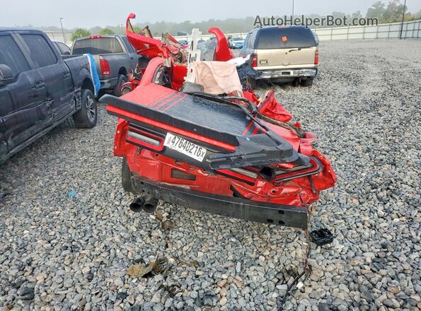 2C3CDZBT7JH270616 2018 DODGE CHALLENGER Красный Вид сзади