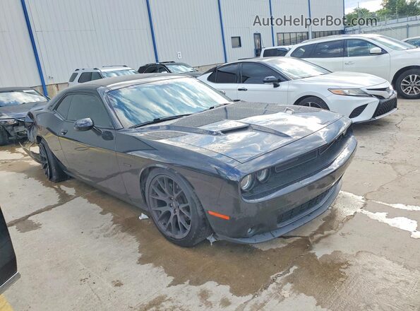 2C3CDZBT7JH287416 2018 DODGE CHALLENGER Black Delantero derecho