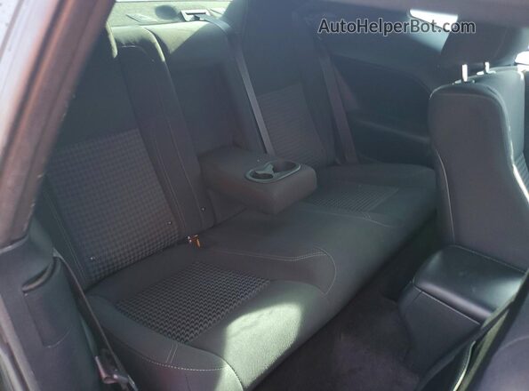 2C3CDZBT7JH287416 2018 DODGE CHALLENGER Black Vista de los asientos traseros