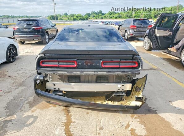 2C3CDZBT7JH287416 2018 DODGE CHALLENGER Black Vista trasera