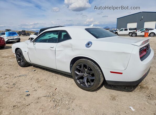 2C3CDZBT7JH300617 2018 DODGE CHALLENGER White Задня ліва чверть