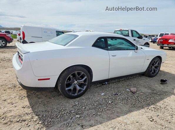 2C3CDZBT7JH300617 2018 DODGE CHALLENGER White Задня права чверть