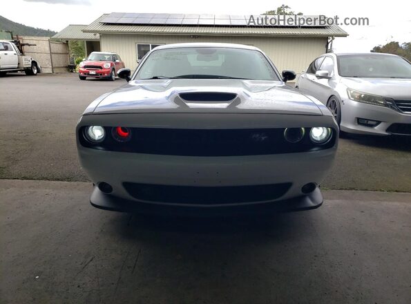 2C3CDZBT7KH556936 2019 DODGE CHALLENGER White Vista frontal