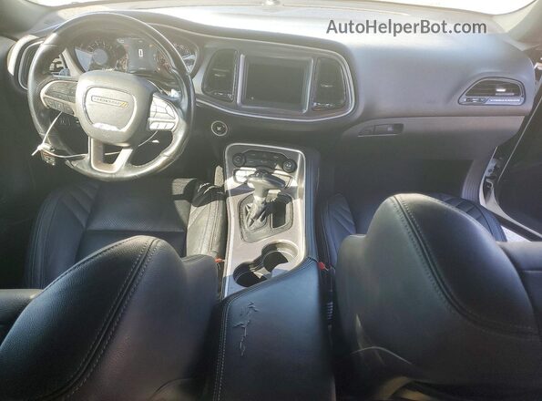 2C3CDZBT7KH641291 2019 DODGE CHALLENGER White Dashboard view