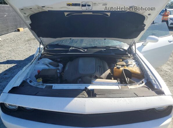 2C3CDZBT7KH641291 2019 DODGE CHALLENGER White Rear interior view