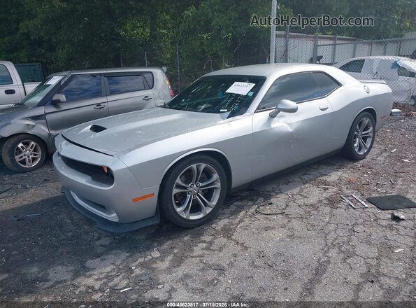 2C3CDZBT7LH123182 2020 DODGE CHALLENGER Silver Przód lewy