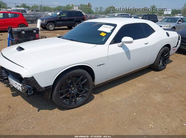 2C3CDZBT7LH161804 2020 DODGE CHALLENGER White Vista tres cuartos delantera izquierda