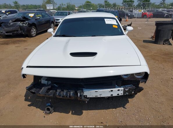 2C3CDZBT7LH161804 2020 DODGE CHALLENGER White Vista interior trasera