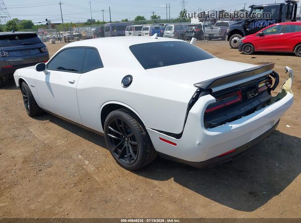 2C3CDZBT7LH161804 2020 DODGE CHALLENGER White Trasero izquierdo