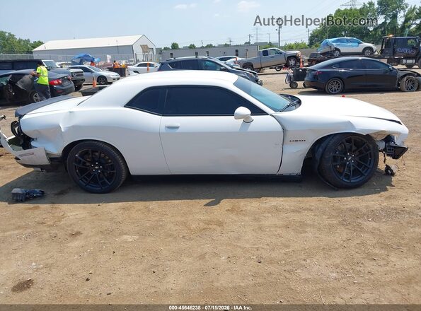 2C3CDZBT7LH161804 2020 DODGE CHALLENGER White Vista interior de 360 grados