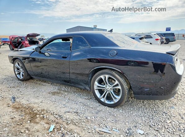 2C3CDZBT7MH596727 2021 DODGE CHALLENGER Black Задня ліва чверть