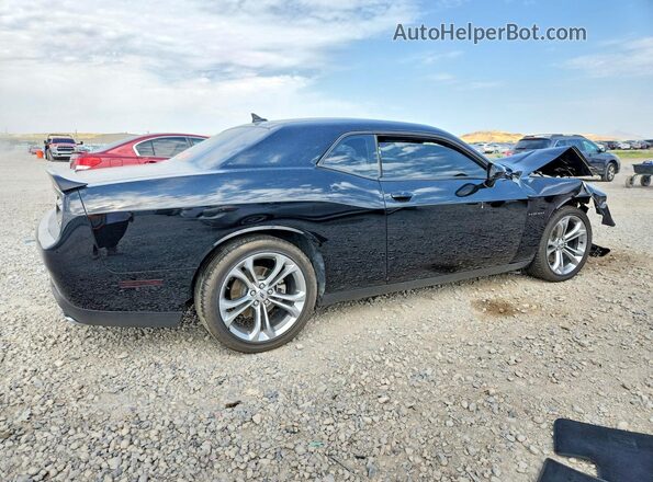 2C3CDZBT7MH596727 2021 DODGE CHALLENGER Black Задня права чверть