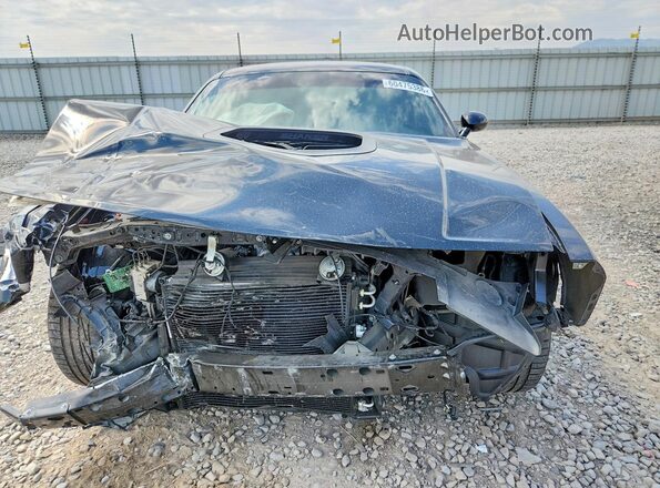 2C3CDZBT7MH596727 2021 DODGE CHALLENGER Black Вид спереду