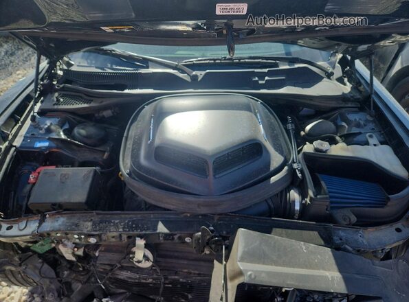 2C3CDZBT7MH596727 2021 DODGE CHALLENGER Black Вид задньої частини салону