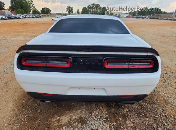 2C3CDZBT7PH606046 2023 DODGE CHALLENGER Белый Вид сзади
