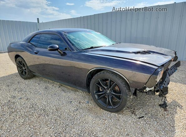 2C3CDZBT8JH138688 2018 DODGE CHALLENGER Угольный Передняя правая четверть