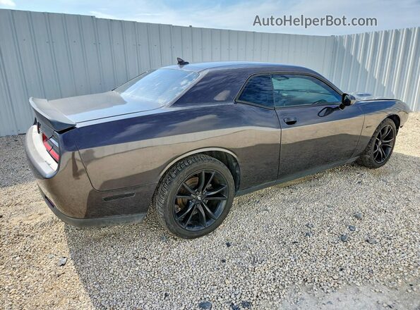 2C3CDZBT8JH138688 2018 DODGE CHALLENGER Угольный Задняя правая четверть