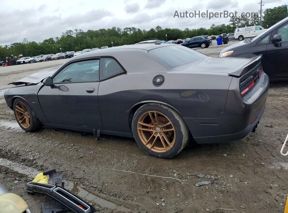 2C3CDZBT8JH219898 2018 DODGE CHALLENGER Угольный Задняя левая четверть
