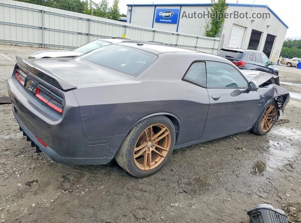 2C3CDZBT8JH219898 2018 DODGE CHALLENGER Угольный Задняя правая четверть