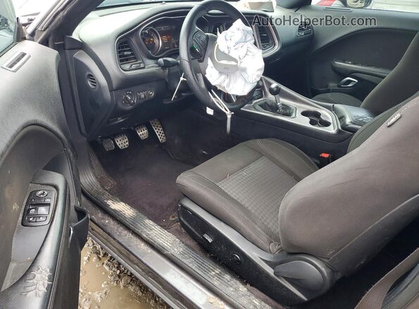 2C3CDZBT8JH219898 2018 DODGE CHALLENGER Угольный Вид панели приборов