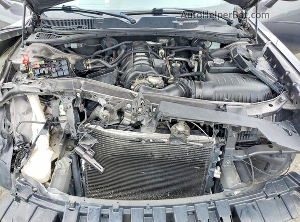 2C3CDZBT8JH219898 2018 DODGE CHALLENGER Угольный Вид задней части салона