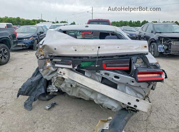 2C3CDZBT8JH225099 2018 DODGE CHALLENGER Silver Rear view