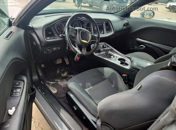 2C3CDZBT8KH530099 2019 DODGE CHALLENGER Gray წინა პანელის ხედი