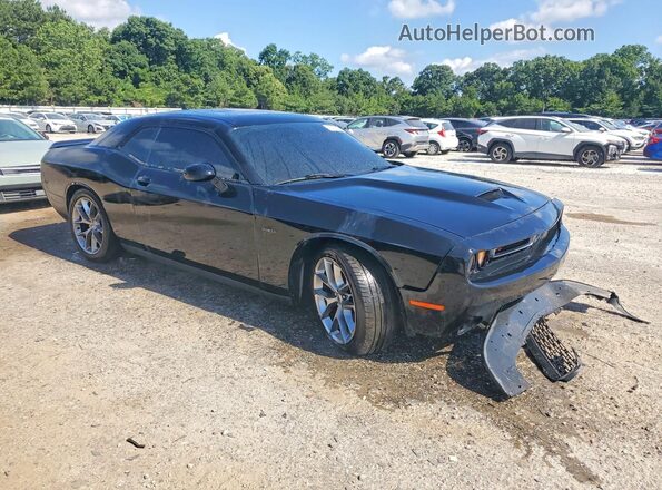 2C3CDZBT8KH759236 2019 DODGE CHALLENGER Black Przód prawy