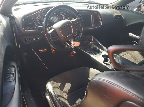 2C3CDZBT8KH759236 2019 DODGE CHALLENGER Black Widok deski rozdzielczej