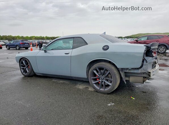 2C3CDZBT8MH552073 2021 DODGE CHALLENGER Silver Задня ліва чверть