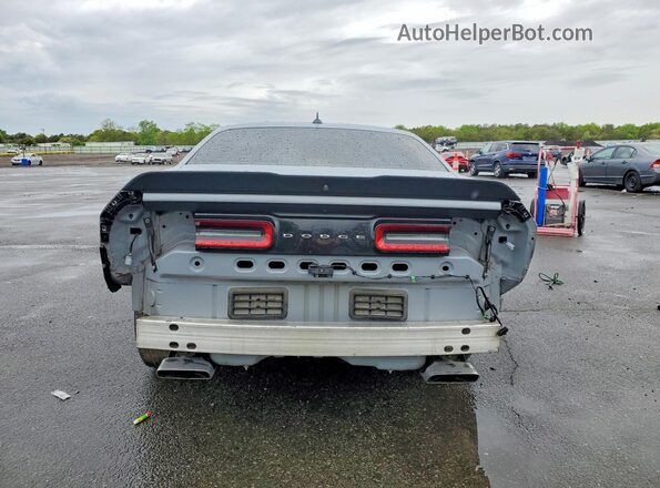 2C3CDZBT8MH552073 2021 DODGE CHALLENGER Silver Вид ззаду