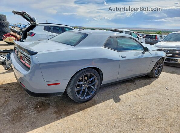 2C3CDZBT8MH564207 2021 DODGE CHALLENGER Серый Задняя правая четверть