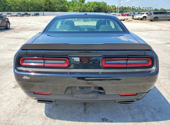 2C3CDZBT8MH631422 2021 DODGE CHALLENGER Black უკანა ხედი