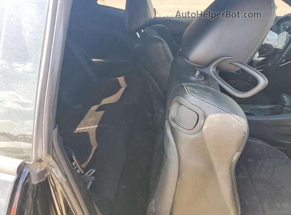 2C3CDZBT8PH658429 2023 DODGE CHALLENGER Charcoal Rear seats view
