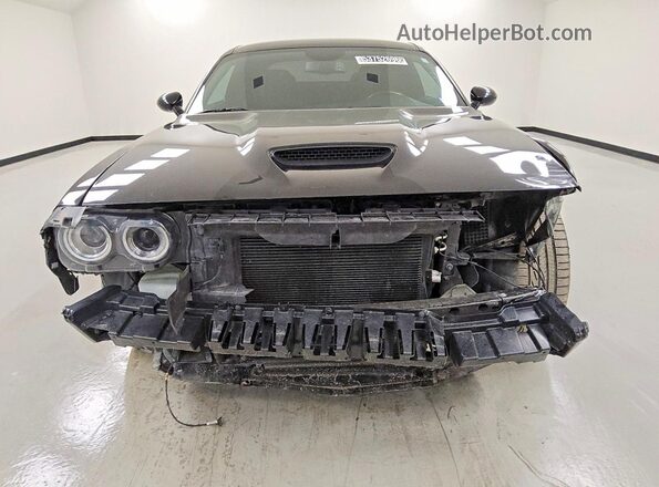 2C3CDZBT8PH669575 2023 DODGE CHALLENGER Black Դիմացի տեսք