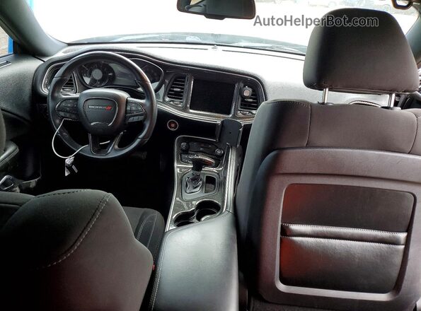 2C3CDZBT9GH172163 2016 DODGE CHALLENGER Gray Dashboard view