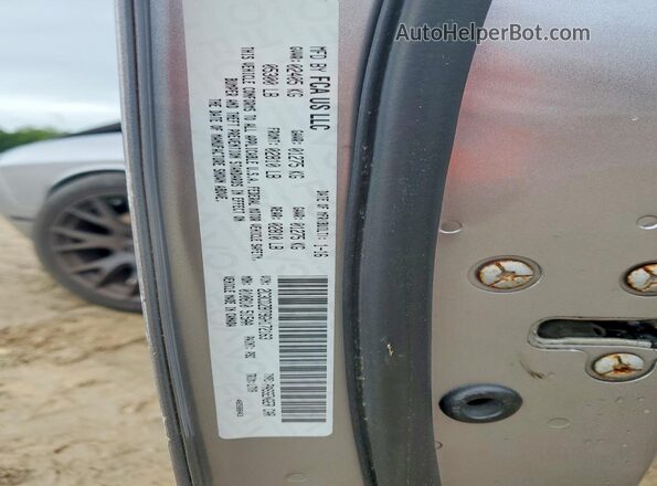 2C3CDZBT9GH172163 2016 DODGE CHALLENGER Gray Engine compartment view