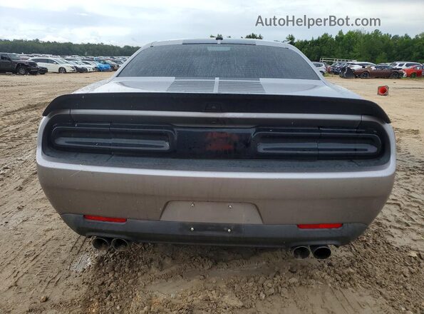 2C3CDZBT9GH172163 2016 DODGE CHALLENGER Gray Rear view