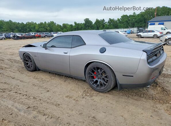2C3CDZBT9GH172163 2016 DODGE CHALLENGER Gray Rear left