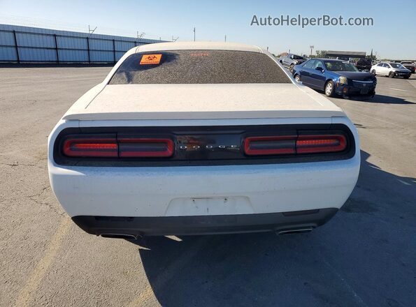 2C3CDZBT9GH213858 2016 DODGE CHALLENGER Белый Вид сзади